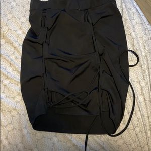 Cute open hole skirt